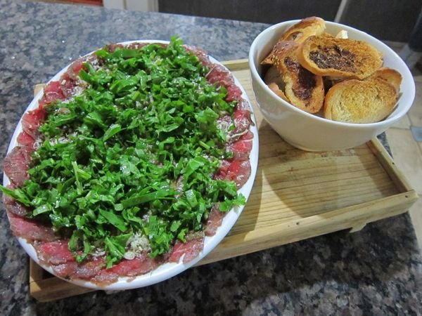 Carpaccio de Filé Mignon