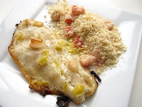 Peixe ao Alho Poró