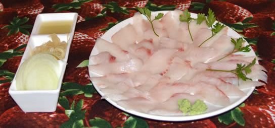 Sashimi de Tilápia